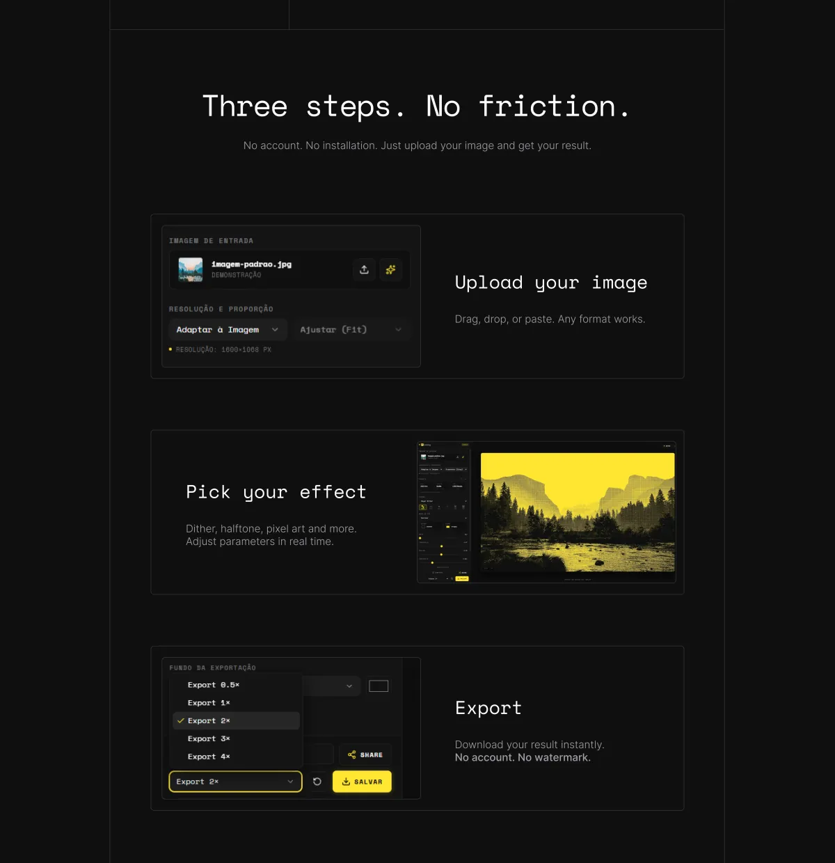 Lossy Landing Page 3